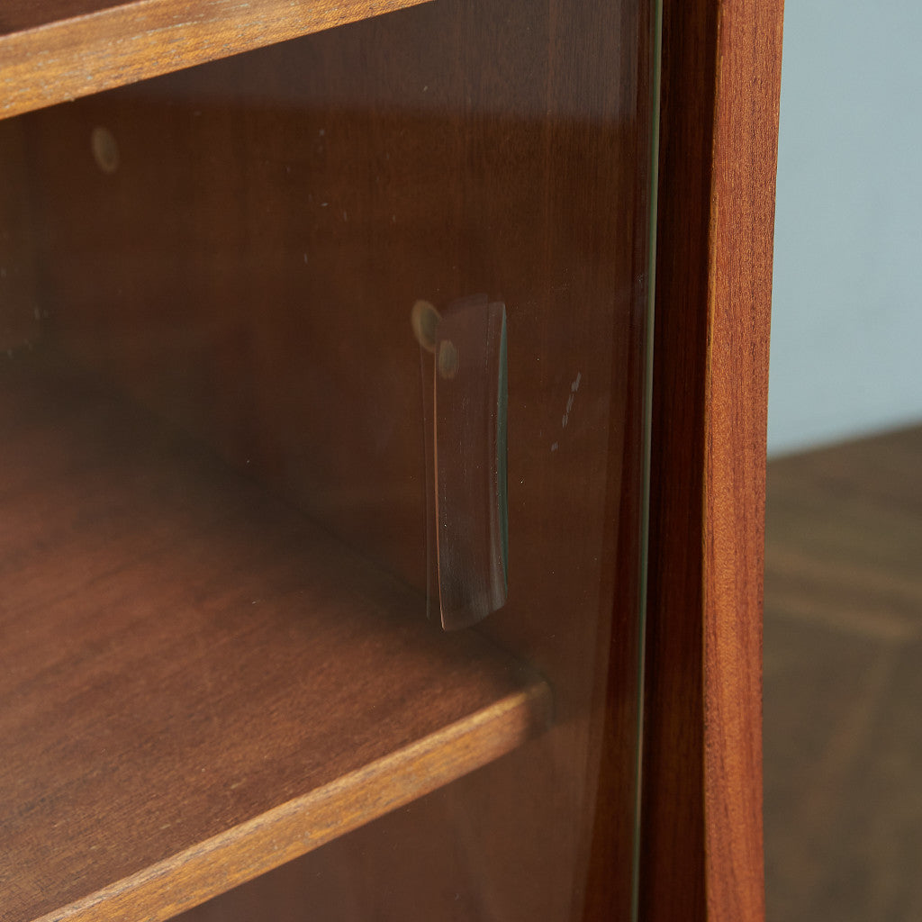 British Vintage Glass Cabinet #80383