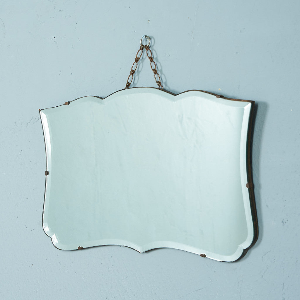 British Classic Frameless Wall Mirror #79653