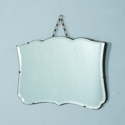 British Classic Frameless Wall Mirror #79653