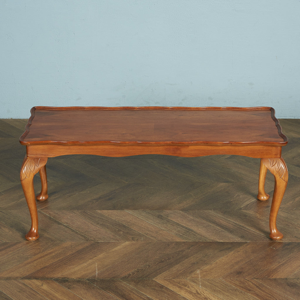 British classic walnut center table #79417