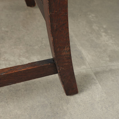 [67207] Antique British Jacobean style armchair