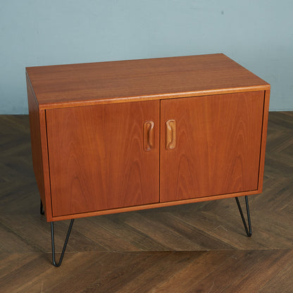 G-PLAN Fresco Side Cabinet / Custom Iron Hairpin Legs #80364