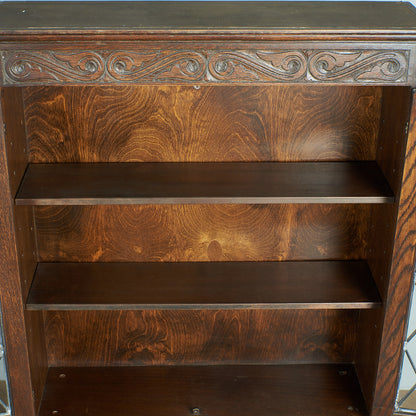 ジェイシーファニチャー Jaycee Furniture オーク材 ビューローブックケース #79353