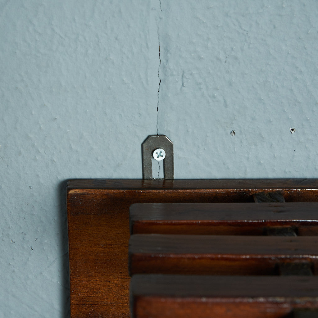 British Vintage Wall Hanger Rack #82035