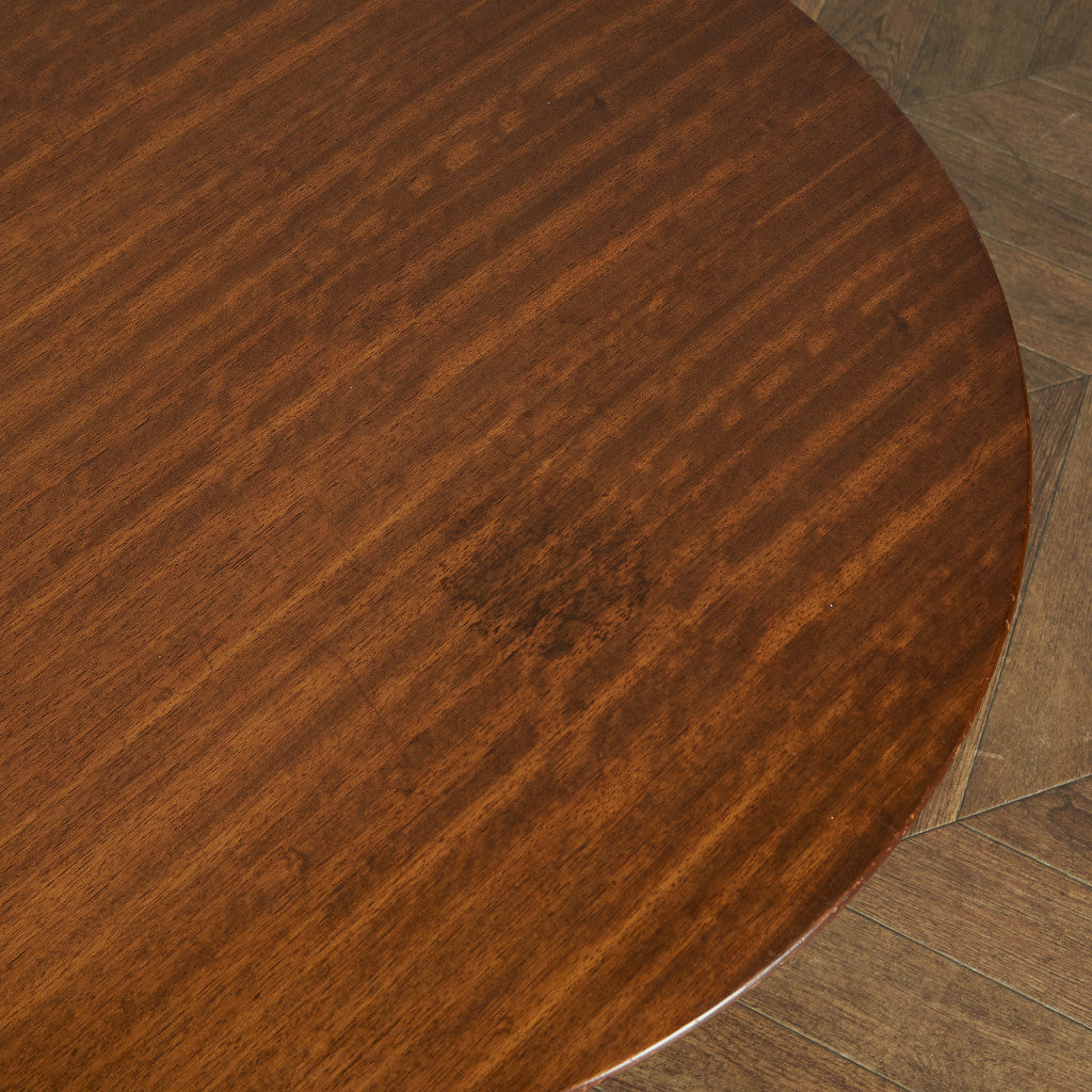 G-PLAN Tola&amp;black round coffee table #80398