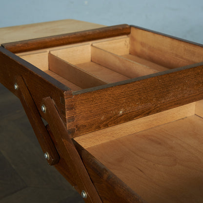 British Vintage Sewing Box #74734