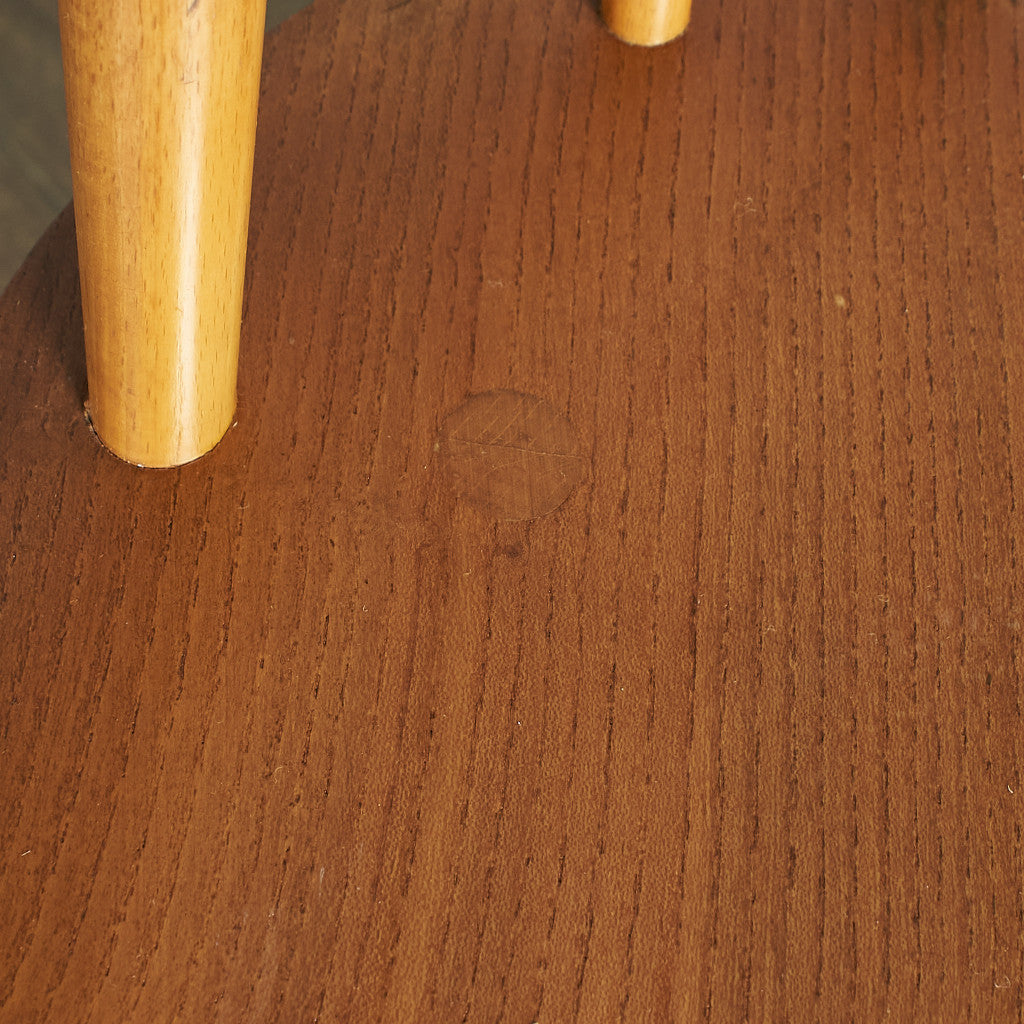 ヴィンテージ ゴールドスミス アームチェア / ラウンドゴールドラベル