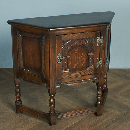 WOOD BROS Oak Cabinet #77405