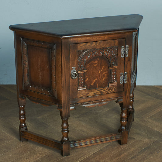 WOOD BROS Oak Cabinet #77405