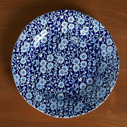 Burleigh BLUE CALICO Plate / 21.5cm #84516