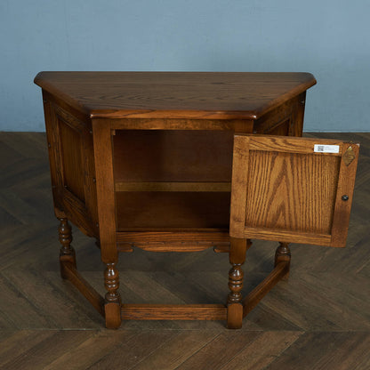 WOOD BROS Oak Cabinet #83651