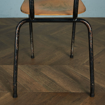 Lecluyse la toupie vintage school chair #74886