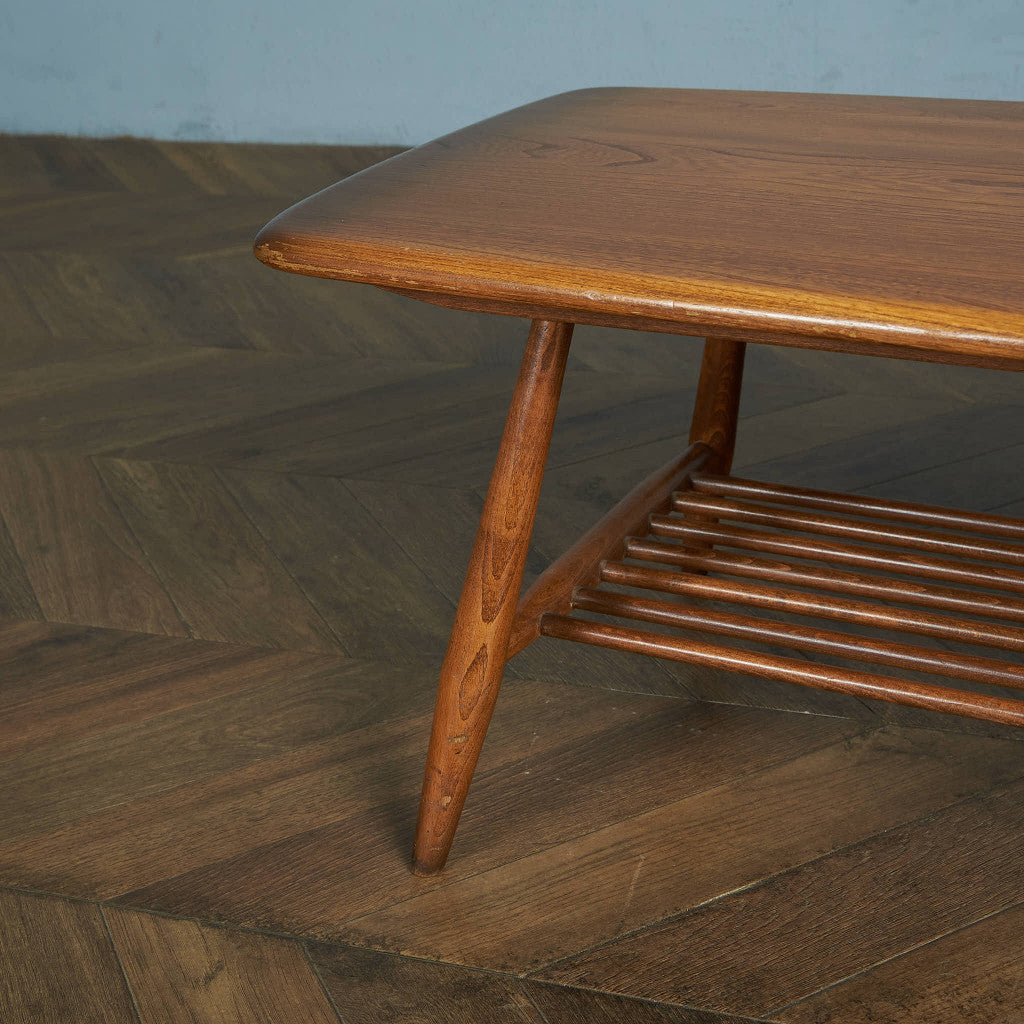 ERCOL アーコール ウィンザー コーヒーテーブル 459 / ラウンドゴールドラベル #83916