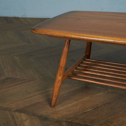 ERCOL アーコール ウィンザー コーヒーテーブル 459 / ラウンドゴールドラベル #83916