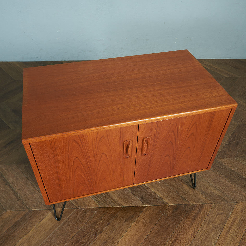 G-PLAN Fresco Side Cabinet / Custom Iron Hairpin Legs #80365