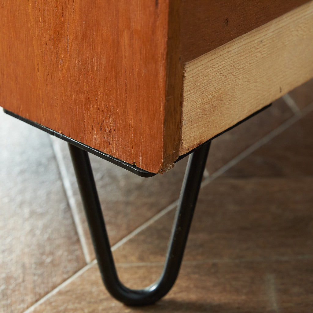 Vintage Highboard / Custom Iron Hairpin Legs #82059
