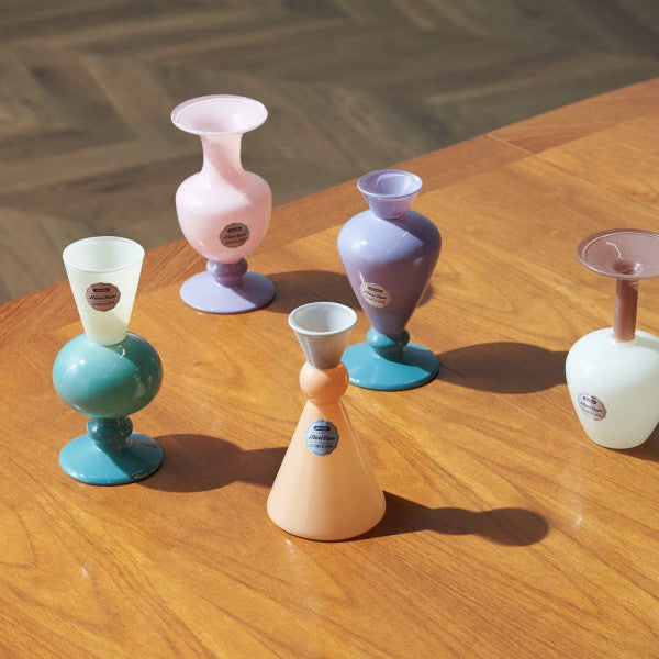 MINI VASE TWO TONE / Beige×Green