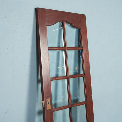 Antique British Painted Wooden Door #60601