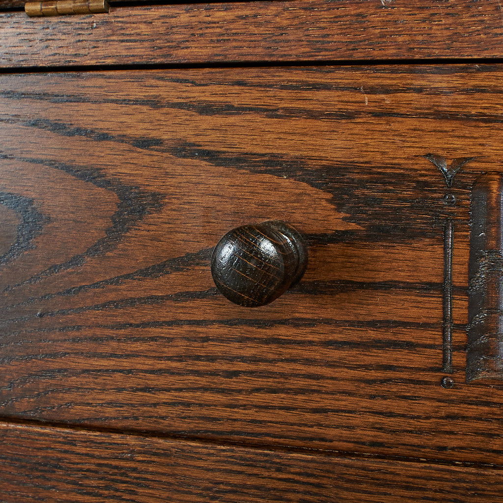 Webber Furniture 英国アンティーク ビューローブックケース