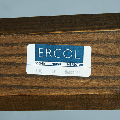 ERCOL Old Colonial Corner Shelf (1103) / Gold Metal Label #83709