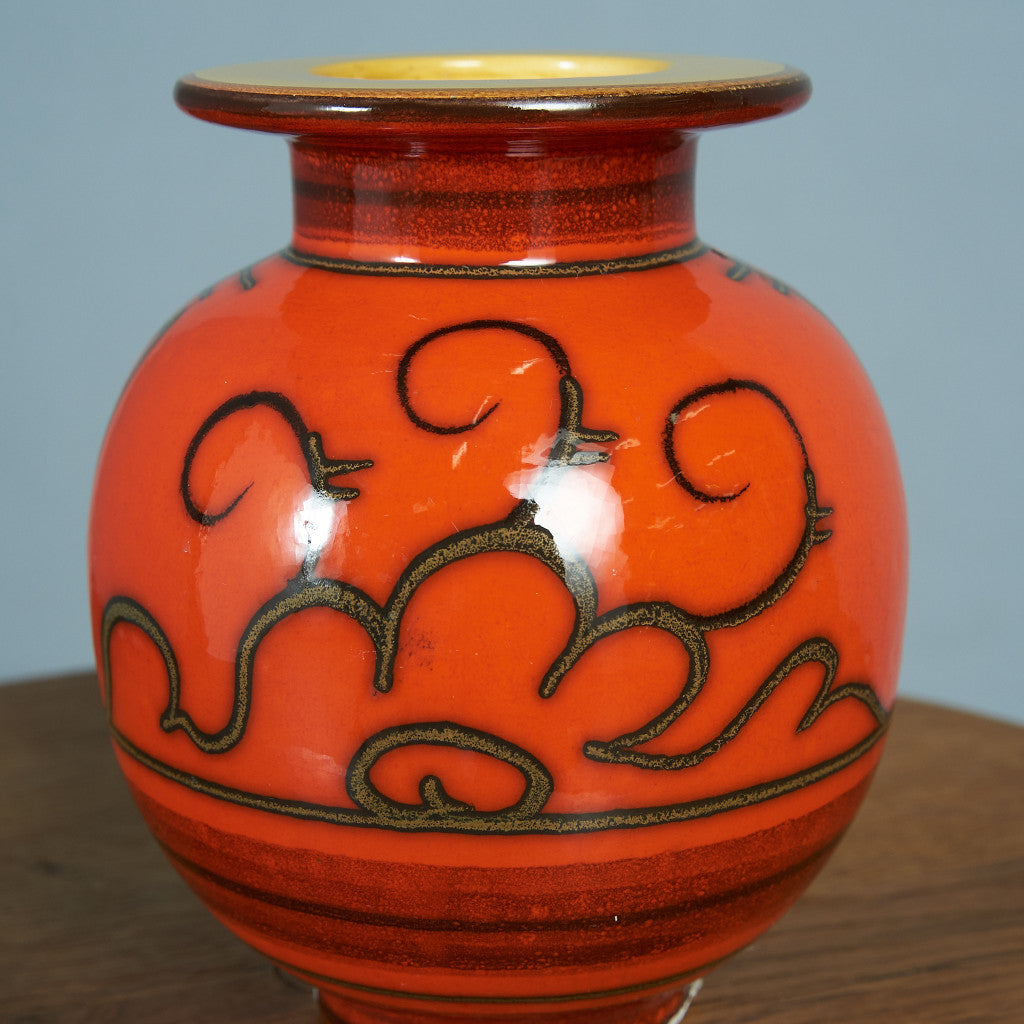 German Art Pottery フラワーベース #81911