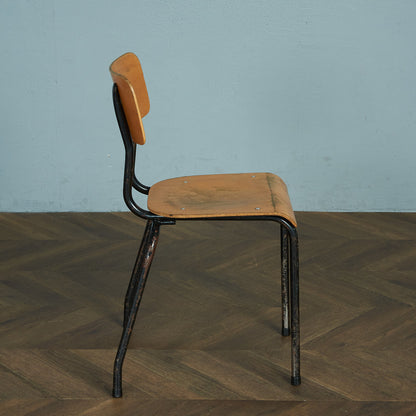 Lecluyse la toupie vintage school chair #74886