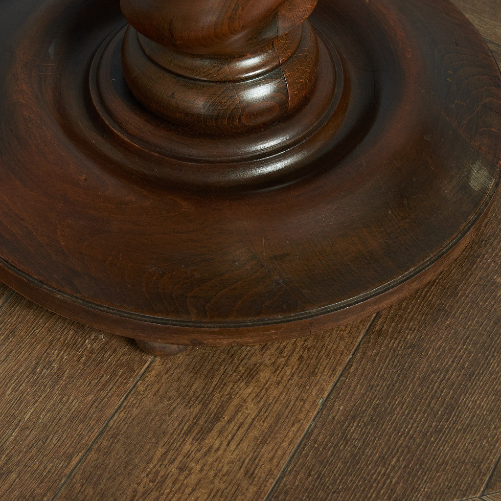 British Classic Burly Twist Leg Side Table #81725