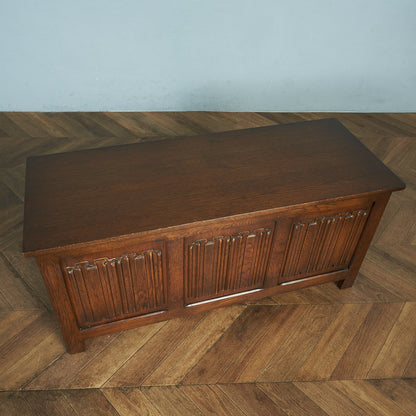 British Classic Oak Blanket Box #80311