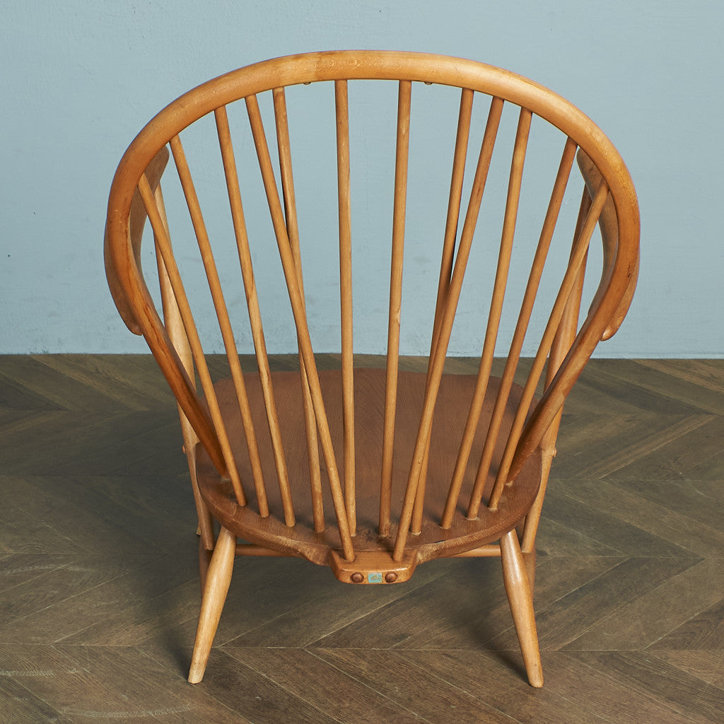 アーコール ERCOL ヴィンテージ グランドファザーズチェア / ブルーラベル #77384