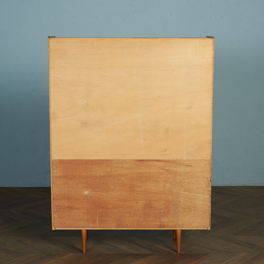 British Vintage Glass Cabinet #80383