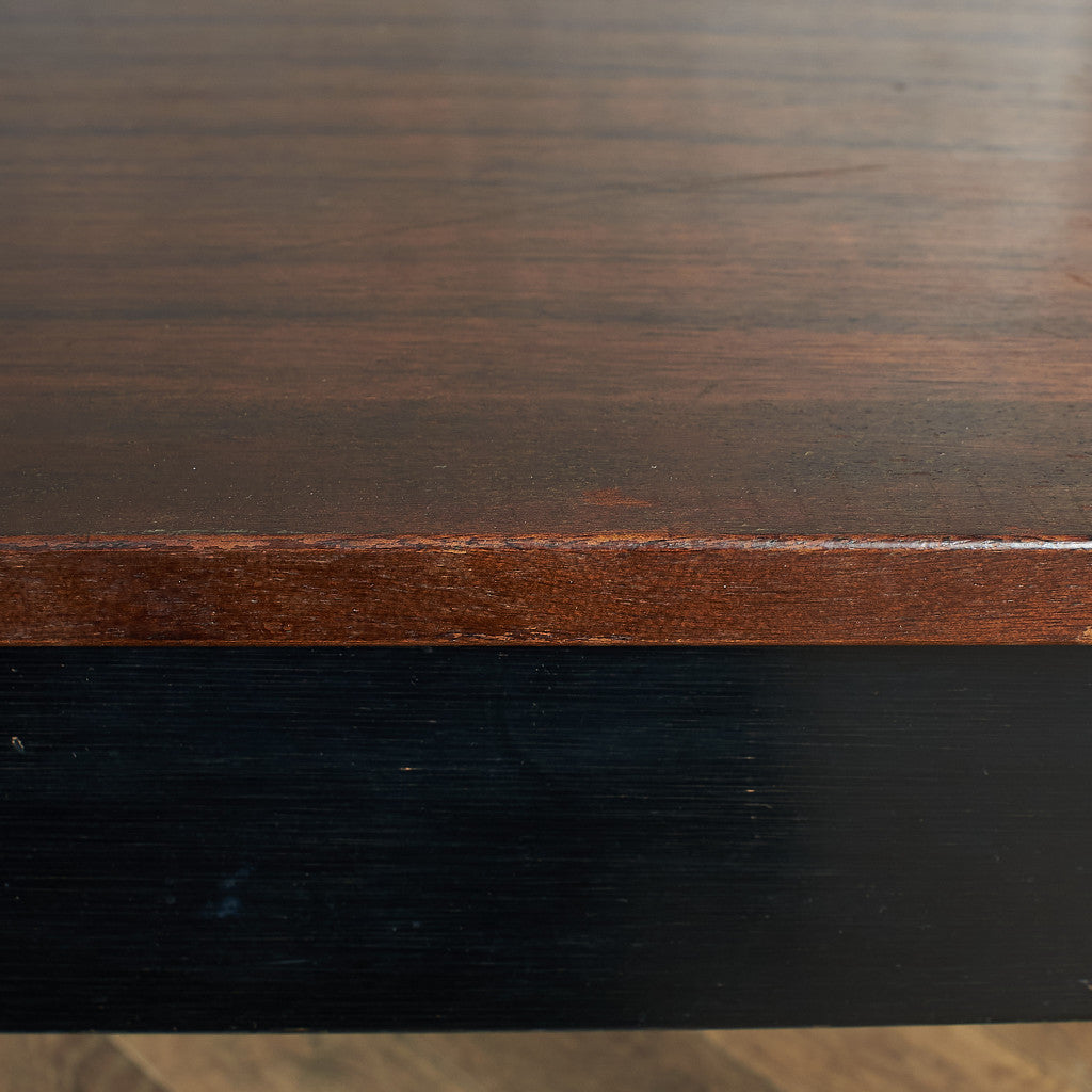 [67520][G-PLAN]Tola&amp;black coffee table (882)