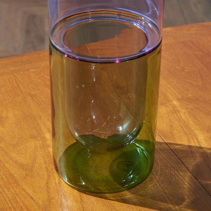 DW VASE Lsize / Purple×Green
