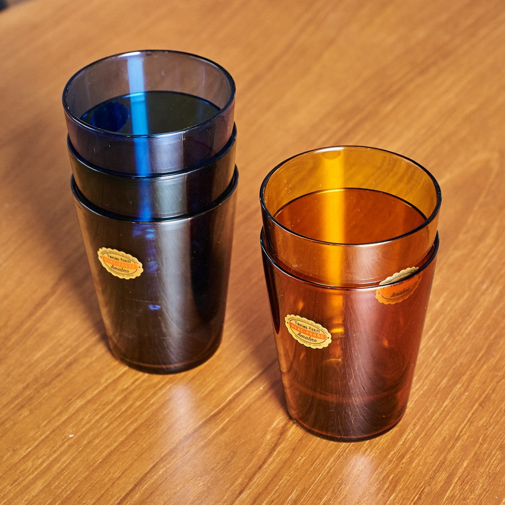 TWO TONE STACKING TUMBLER / Green × Blue