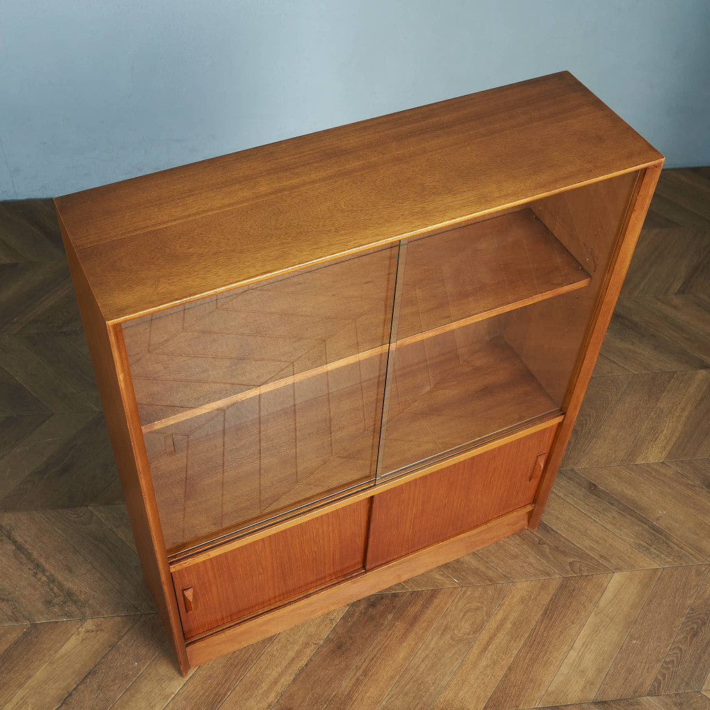 Herbert E. Gibbs Vintage Glass Cabinet/Bookcase #83990