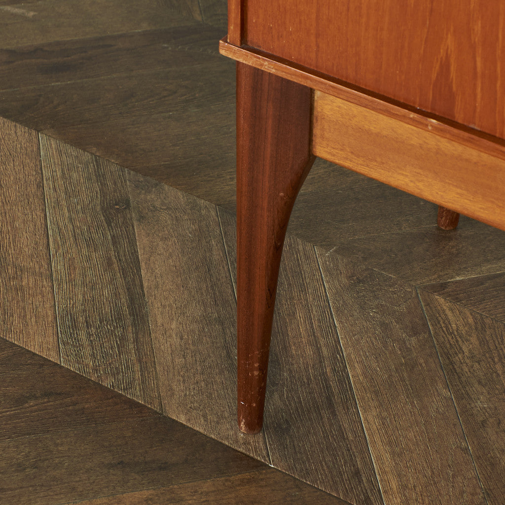 ヴィンテージ テレフォンベンチ / 座面張替え済み (ミナぺルホネン タンバリン)