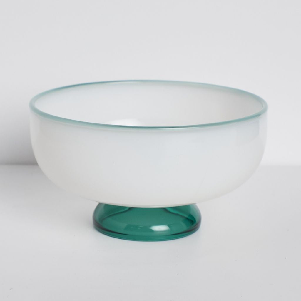 SNOW BOWL / White × Green Rim