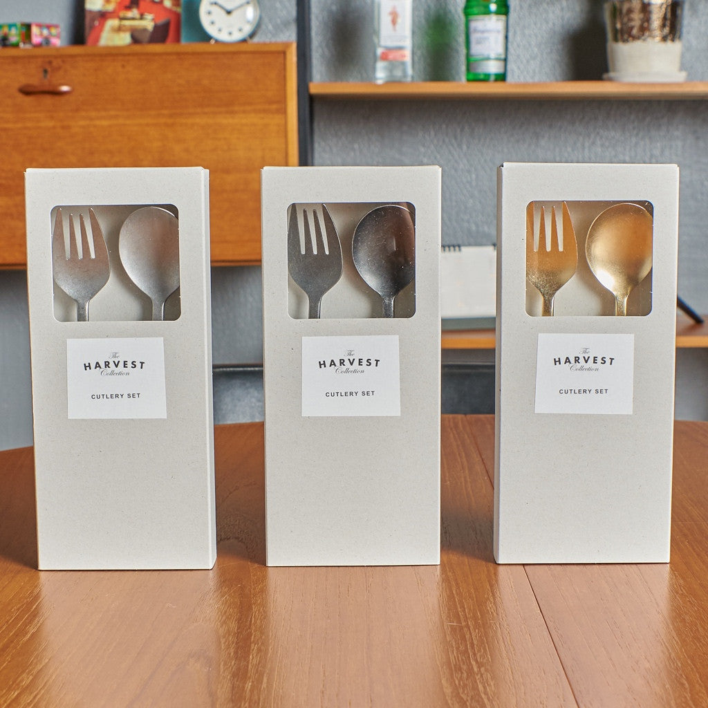 Sukkara and Poku CUTLERY SET / Black