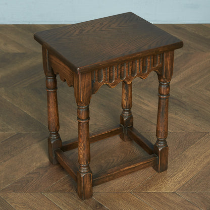 British Classic Oak Nesting Table #79600