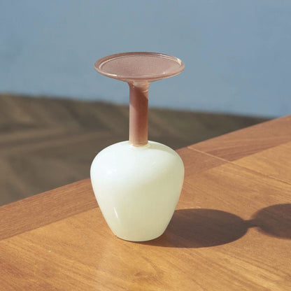 MINI VASE TWO TONE / Brown×Beige