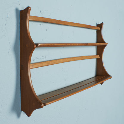 ヴィンテージ ウォールラック (Wall Mounted Plate Rack model 268) ブルーラベル