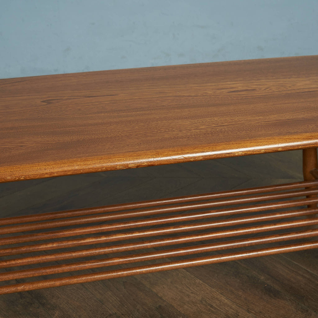 ERCOL アーコール ウィンザー コーヒーテーブル 459 / ラウンドゴールドラベル #83916