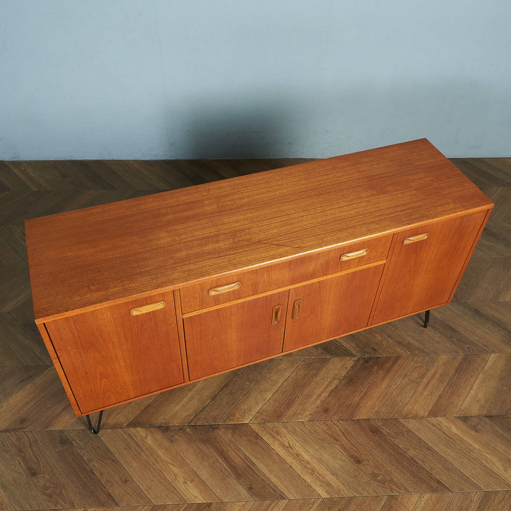 G-PLAN Fresco Vintage Sideboard / Custom Iron Hairpin Legs #83664