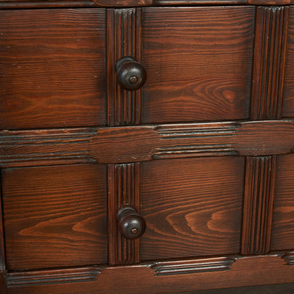 ERCOL Old Colonial 4-Drawer Tall Chest #82102
