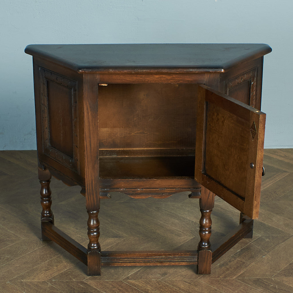 WOOD BROS Oak Cabinet #77405