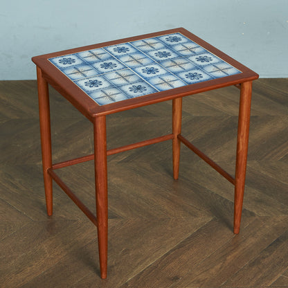 Nordic Vintage Tile Top Nesting Table #72166