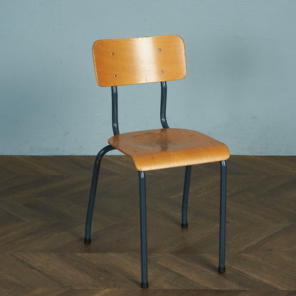Lecluyse la toupie vintage school chair #74884