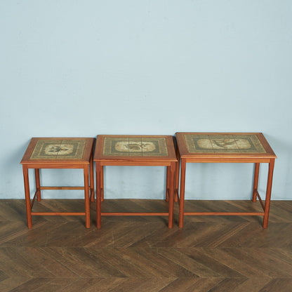 Denmark TOFTEN Tile Top Nesting Table #79360
