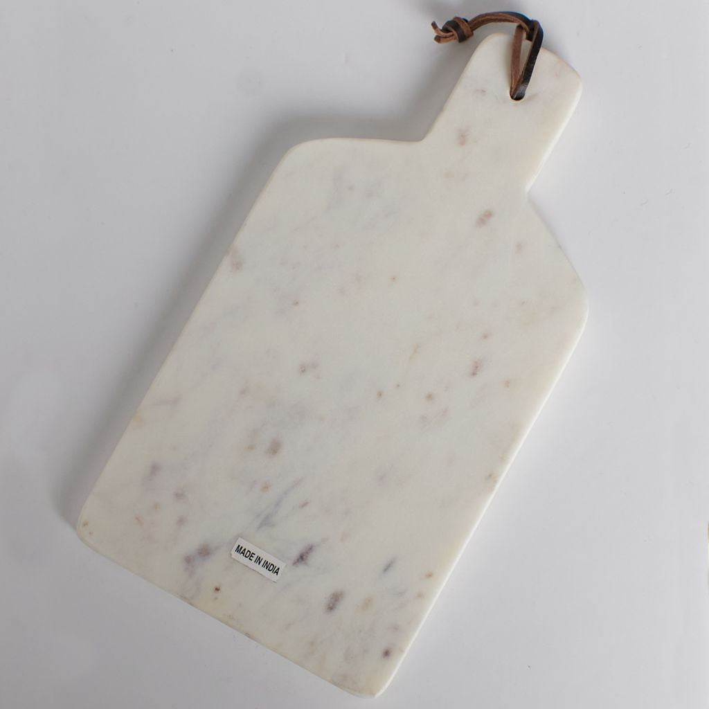 STONE CUTTING BOARD / Marble White