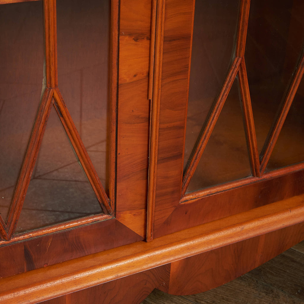 Classic British Edwardian Bookcase/Cupboard #84748
