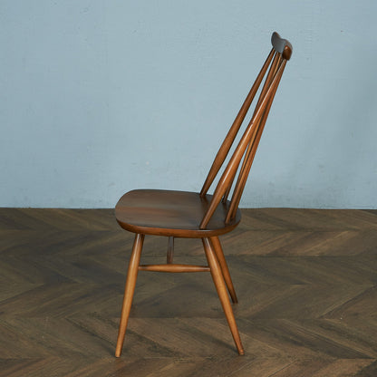 ERCOL Vintage Goldsmith Chair / Round Gold Label #64961